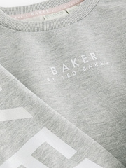 Baker by Ted Baker Branded Back Sweat Dress - Image 4 of 5