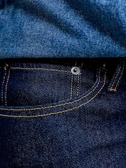 JACK & JONES Deep Blue Loose Fit Eddie Jeans - Image 6 of 8