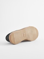 Schwarz - Schnürschuhe mit kontrastierender Sohle - Bild 3 von 6