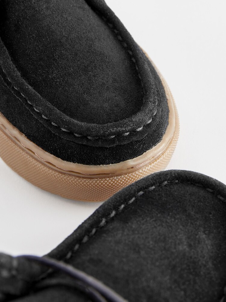 Schwarz - Schnürschuhe mit kontrastierender Sohle - Bild 6 von 6