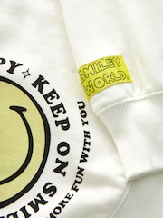 Ecru Cream Crew Sweatshirt Top (3-16yrs) - Image 7 of 7