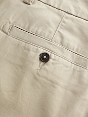 Navy Blue/Grey/Stone Slim Fit Stretch Chinos Shorts 3 Pack - Image 11 of 12