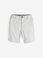Navy Blue/Grey/Stone Slim Fit Stretch Chinos Shorts 3 Pack - Image 7 of 12