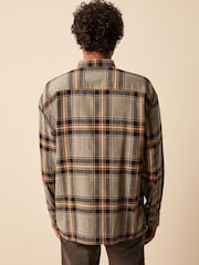 Grey Check Long Sleeve Shirt - Image 3 of 7