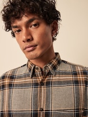 Grey Check Long Sleeve Shirt - Image 4 of 7