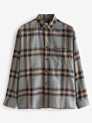 Grey Check Long Sleeve Shirt - Image 5 of 7
