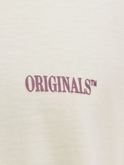JACK & JONES White Long Sleeve Back Print T-Shirt - Image 11 of 11
