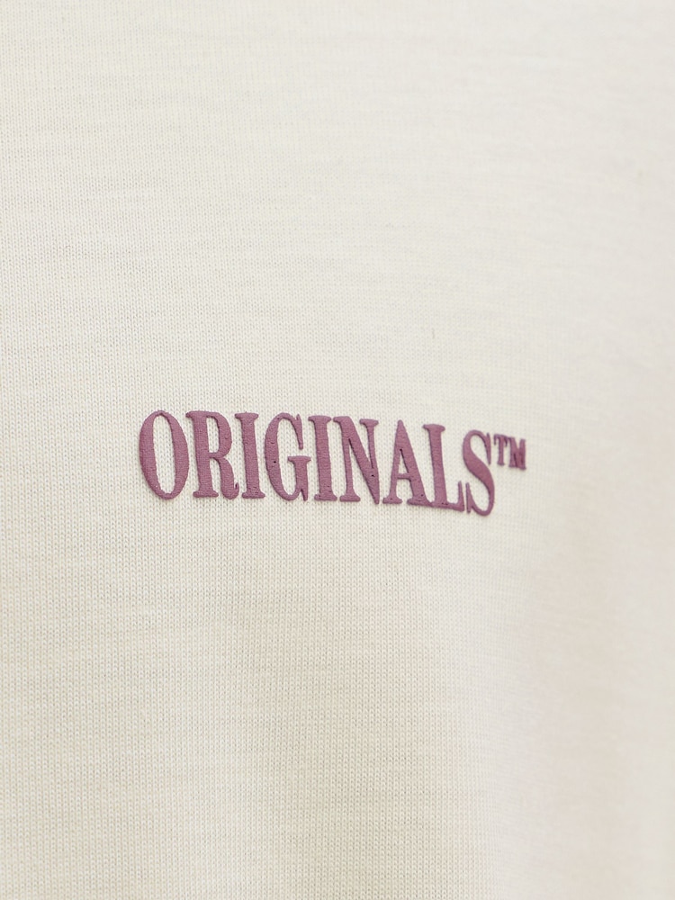 JACK & JONES White Long Sleeve Back Print T-Shirt - Image 11 of 11 JACK & JONES White Long Sleeve Back Print T-Shirt - Image 11 of 11