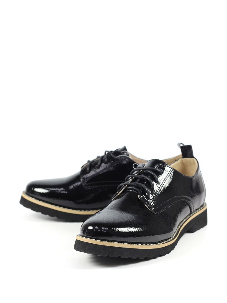 Lunar Geller Patent Black Shoes - Image 4 of 9
