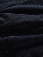 Black Micro Corduroy Shacket - Image 10 of 10