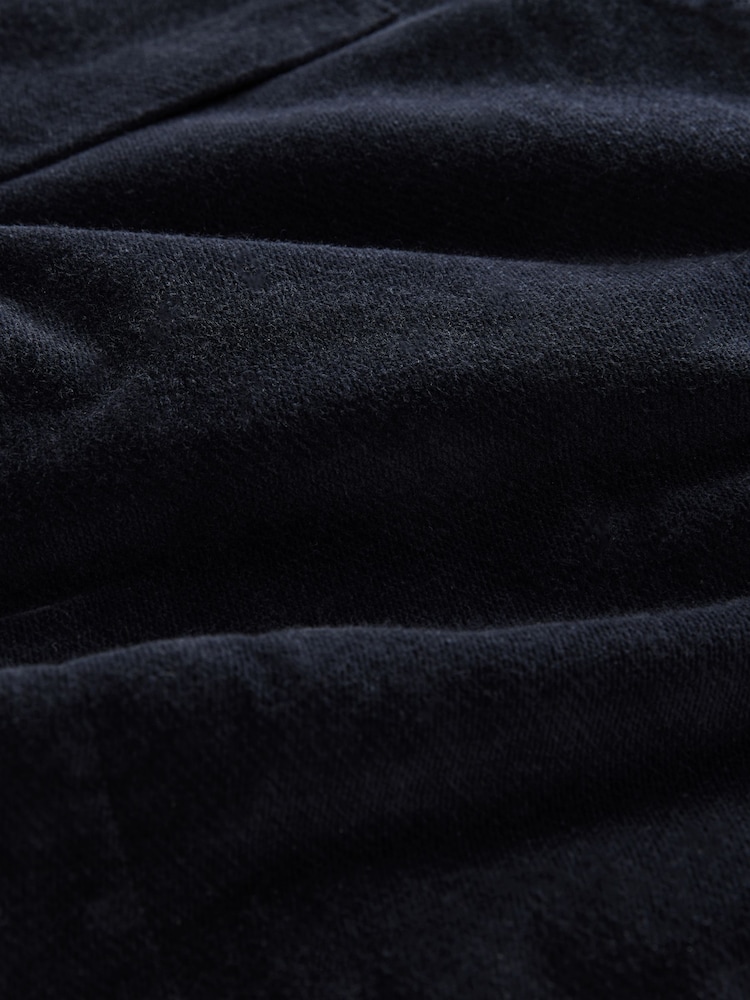Black Micro Corduroy Shacket - Image 10 of 10