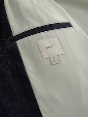 Black Micro Corduroy Shacket - Image 9 of 10