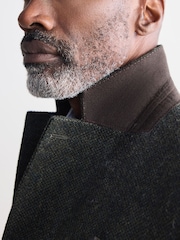 Green Signature Moons British Wool Textured Blazer - Image 5 of 11