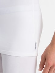 Calvin Klein White Modern Cotton Tanks 2 Pack - Image 3 of 5