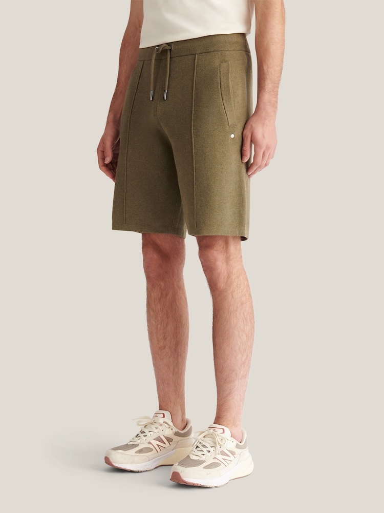 Peckham Rye Green Knitted Shorts - Image 1 of 11 Peckham Rye Green Knitted Shorts - Image 1 of 11