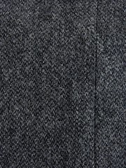 Charcoal Grey Signature Moons British Wool Textured Blazer - Image 7 of 10