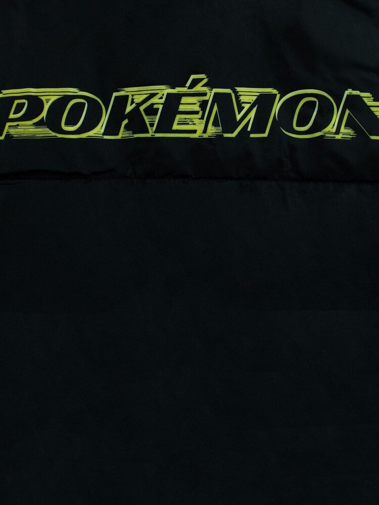 Character Black Pokémon Puffer Jacket - Image 5 of 5 Character Black Pokémon Puffer Jacket - Image 5 of 5