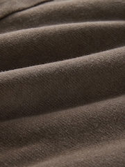 Taupe Micro Corduroy Shacket - Image 7 of 10