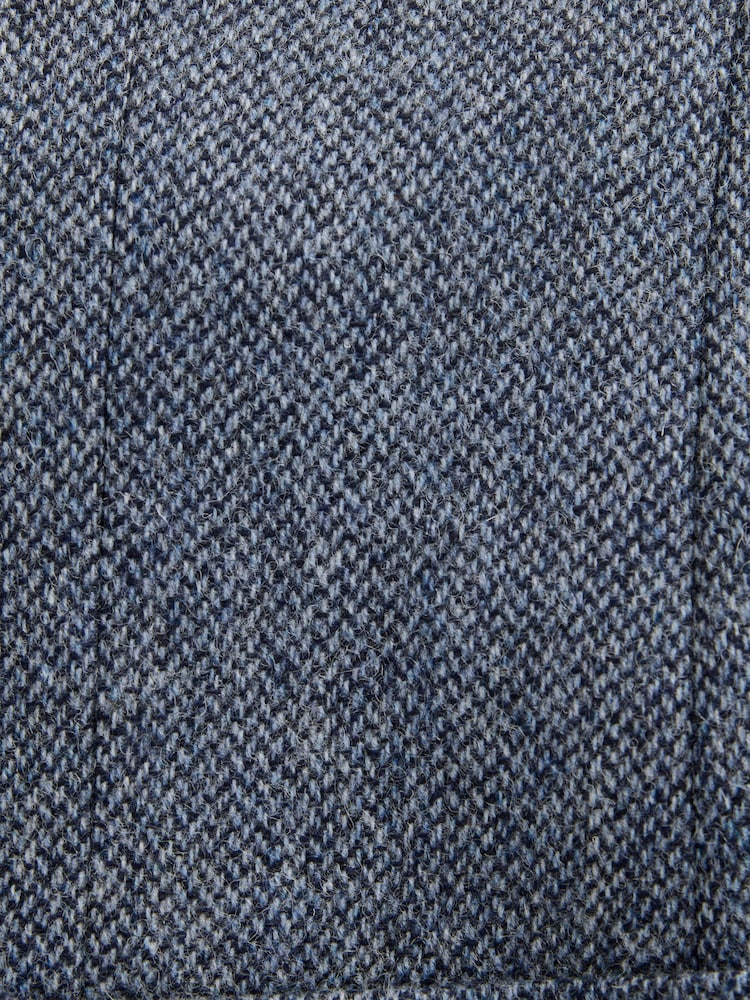 Blue Signature Moons British Wool Textured Blazer - Image 11 of 11