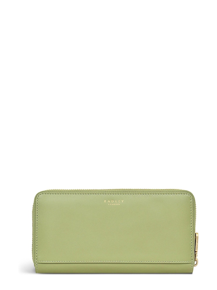Radley London Green Take Flight Large Zip Around Matinee Purse - Image 2 of 4