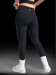 Converse Black Wordmark Leggings - Image 3 of 5