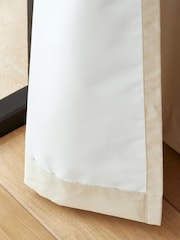 Catherine Lansfield Natural Faux Fur Soft and Cosy Draught Excluder Curtains - Image 4 of 5