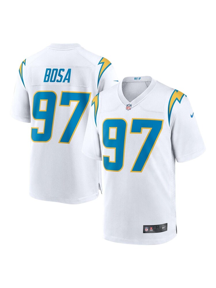Nike White NFL Los Angeles Chargers Game Road Jersey - Joey Bosa - Image 1 of 3