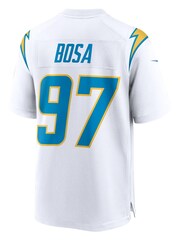 Nike White NFL Los Angeles Chargers Game Road Jersey - Joey Bosa - Image 3 of 3