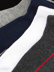 Multi Cushioned Footbed Sports Trainers Socks 5 Pack - Image 7 of 7