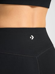 Converse Black Wordmark Bike Shorts - Image 4 of 6