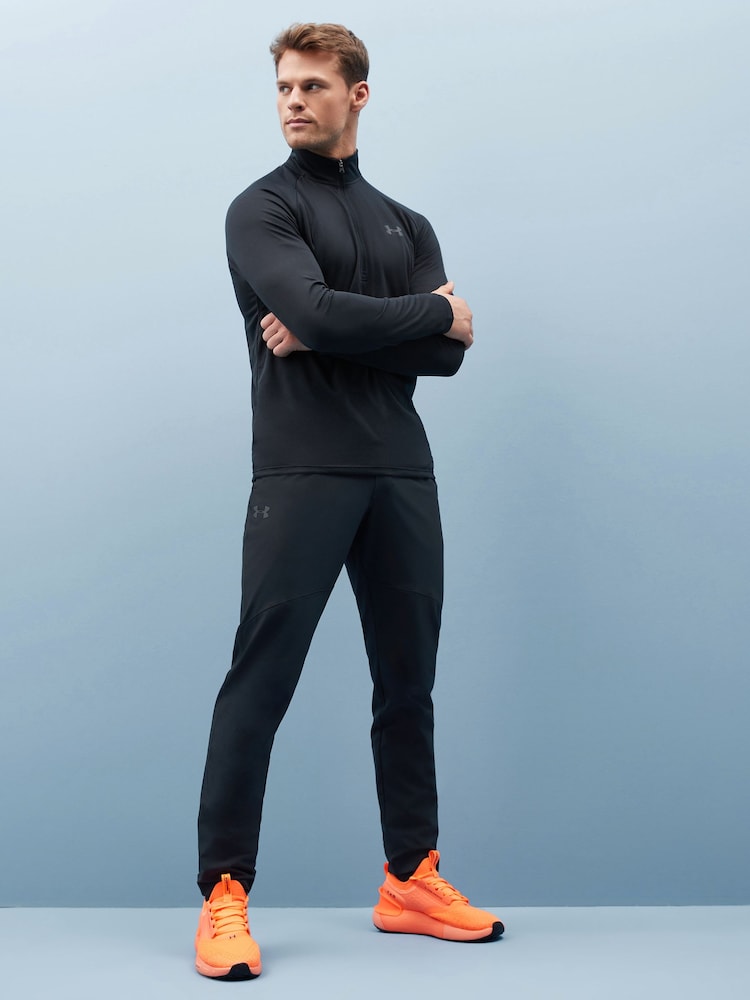 Under Armour Black Tech Quarter Zip Fleece - Image 4 of 6
