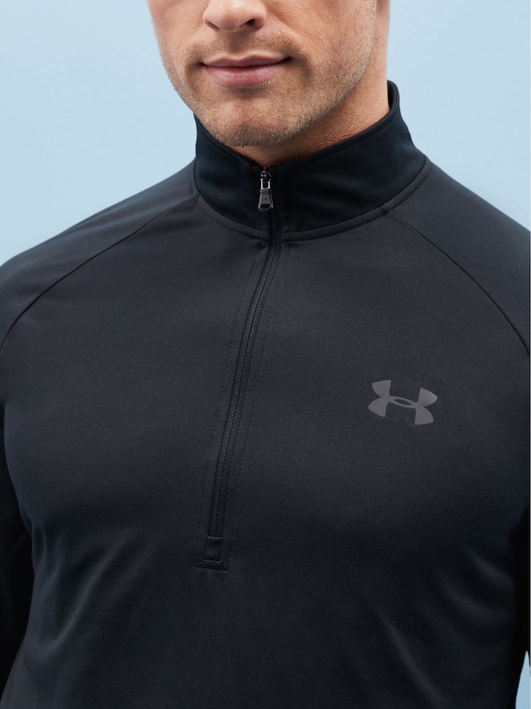 Under Armour Black Tech Quarter Zip Fleece - Image 5 of 6