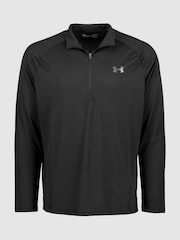 Negro - Forro polar con cremallera Tech Quarter de Under Armour - Imagen 6 de 6