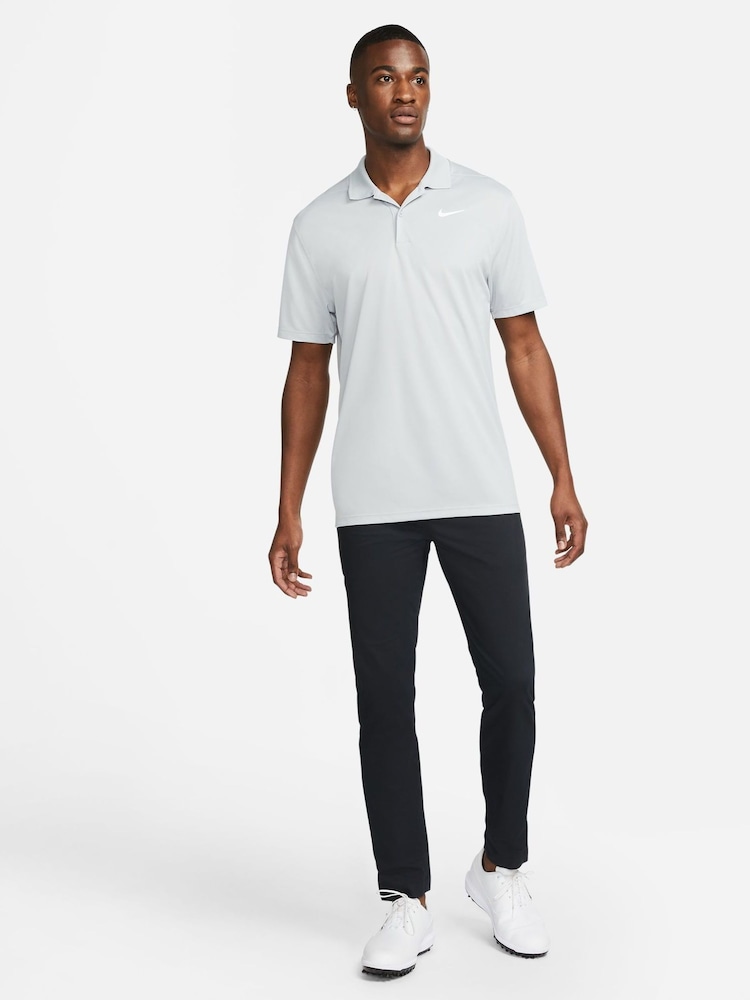 Nike Grey Court Dri-FIT Tennis Polo Shirt - Image 4 of 8