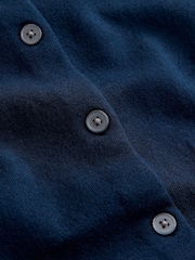 Navy Blue - Boden Camilla Cotton Crew Cardigan - Larawan 7 ng 7