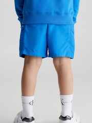 Calvin Klein Jeans Boys Blue Modern Utility Nylon Shorts - Image 2 of 6