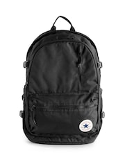 Converse Black Straight Edge Logo Backpack - Image 1 of 6