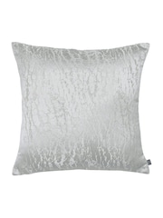 Prestigious Textiles Titanium Grey 50 x 50cm Hamlet Feather Filled Cushion - Image 2 of 4