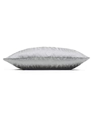 Prestigious Textiles Titanium Grey 50 x 50cm Hamlet Feather Filled Cushion - Image 3 of 4