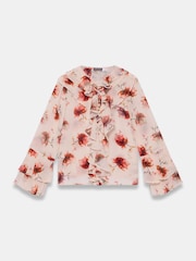 Mint Velvet Cream Ruffle Detail Blouse - Image 6 of 7