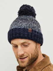Blue Ombre Bobble Hat - Image 1 of 4
