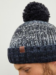 Blue Ombre Bobble Hat - Image 3 of 4