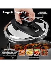 Tower Ultima 4L Pressure Cooker - Image 11 of 12
