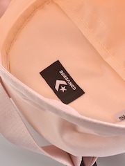 Converse Pink Go Lo Logo Patch Backpack - Image 4 of 6