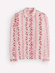 Boden Pink Petal New Sienna Cotton Shirt - Image 5 of 5