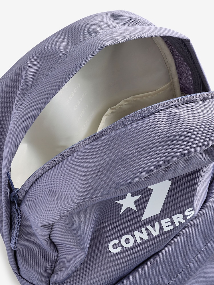 Converse Lilac Purple Speed 3 Backpack - Image 6 of 6 Converse Lilac Purple Speed 3 Backpack - Image 6 of 6