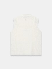 Mint Velvet Lace Detail Top - תמונה 8 מתוך 8