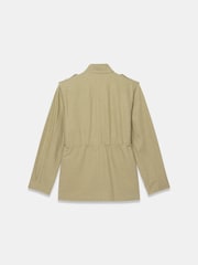 Mint Velvet Green Washed Pocket Shacket - Image 8 of 8