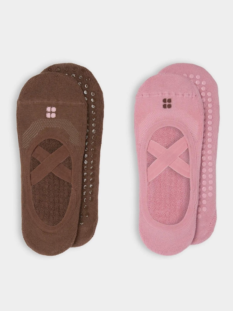Calcetines de ballet con agarre Sweaty Betty, paquete de 2 - Imagen 1 de 4