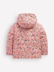 Boden Pink Borg Padded Jacket - Image 2 of 5